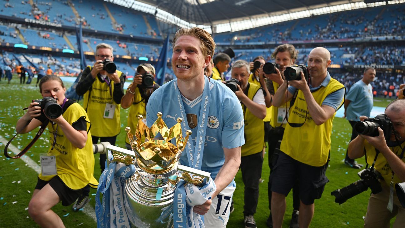Kevin De Bruyne’s stunning Man City stats: Assists and more