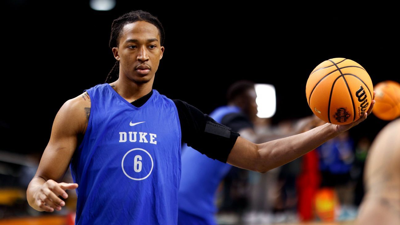 Duke’s Maliq Brown (shoulder) expects to play in Final Four