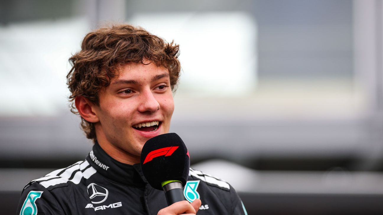 Japanese GP: Mercedes teenager Andrea Kimi Antonelli takes F1 records