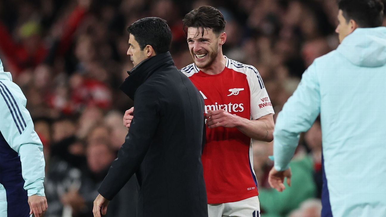 Arsenal urged by Arteta to ‘live the moment’ against PSG