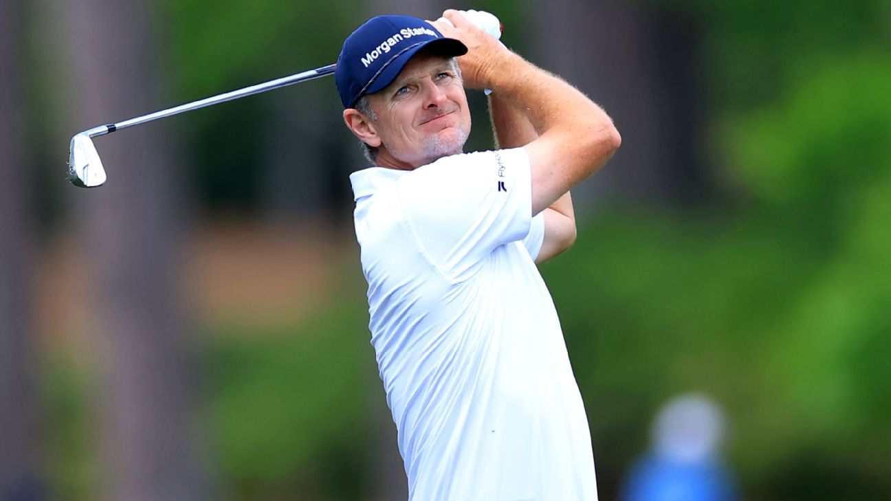 Masters 2025: Justin Rose atop second-round leaderboard