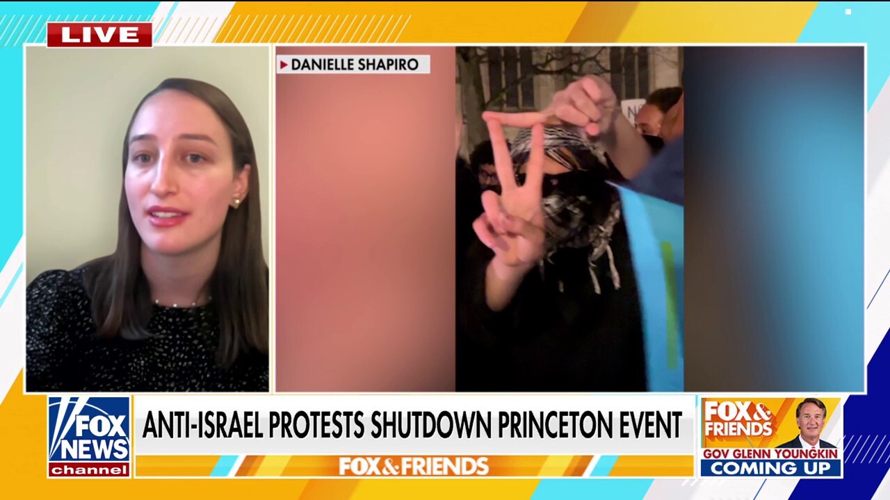 Princeton student says she was targeted with slurs during anti-Israel protest