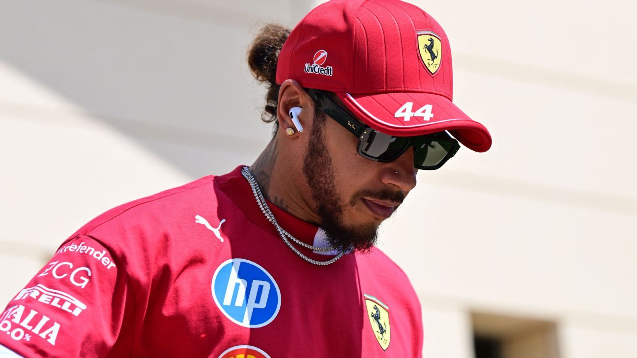 Bahrain GP: Lewis Hamilton deflated as Ferrari struggles continue