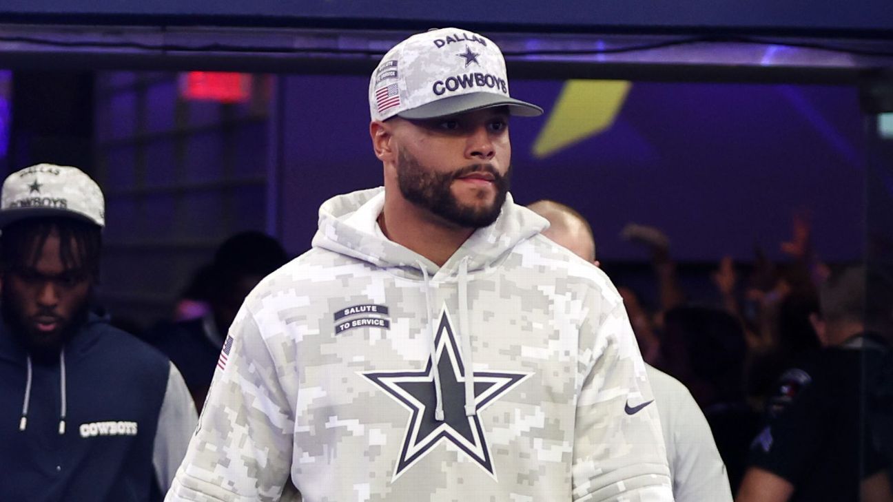 Dak Prescott – Hamstring improving, could play game ‘if I had to’