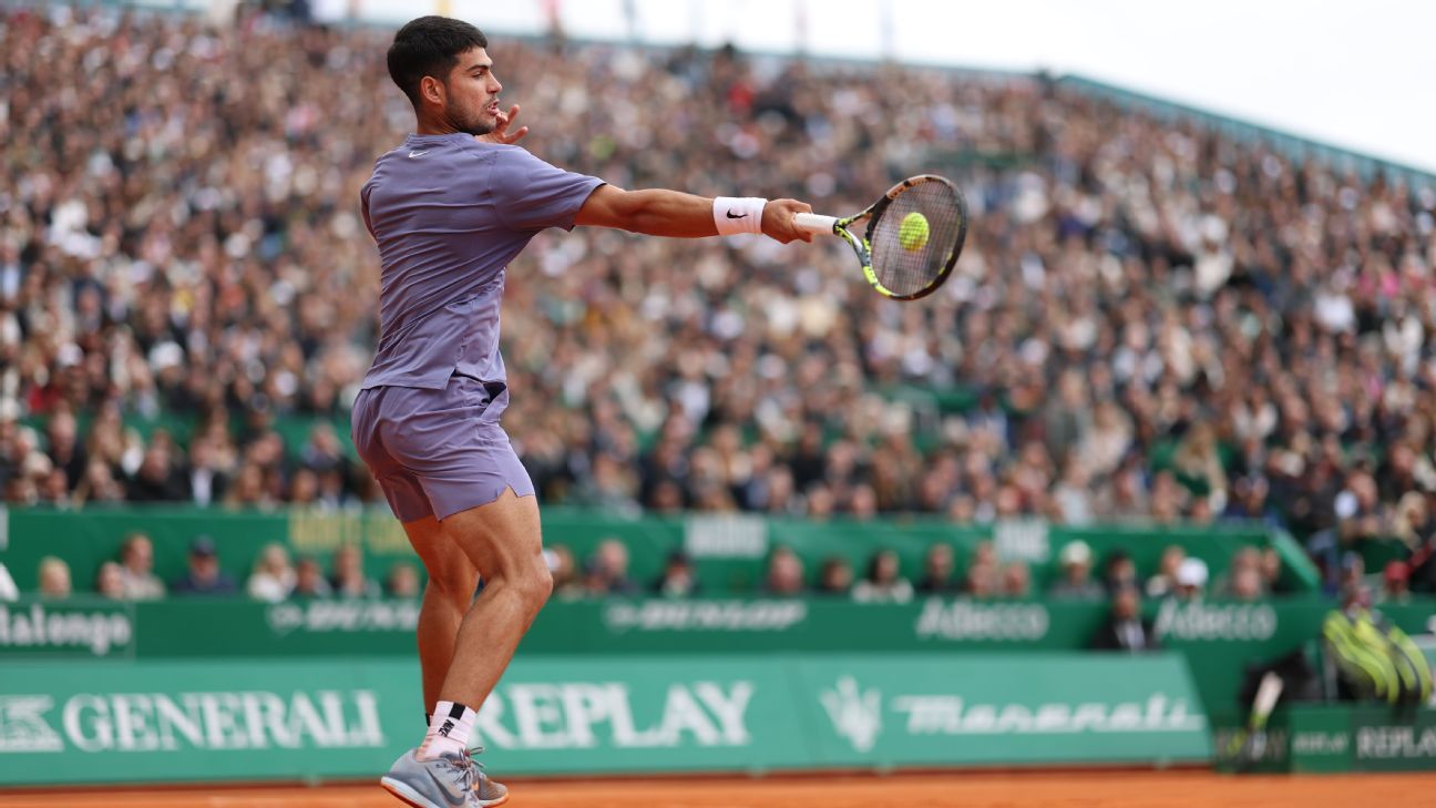 Carlos Alcaraz starts in style on clay with Monte Carlo title