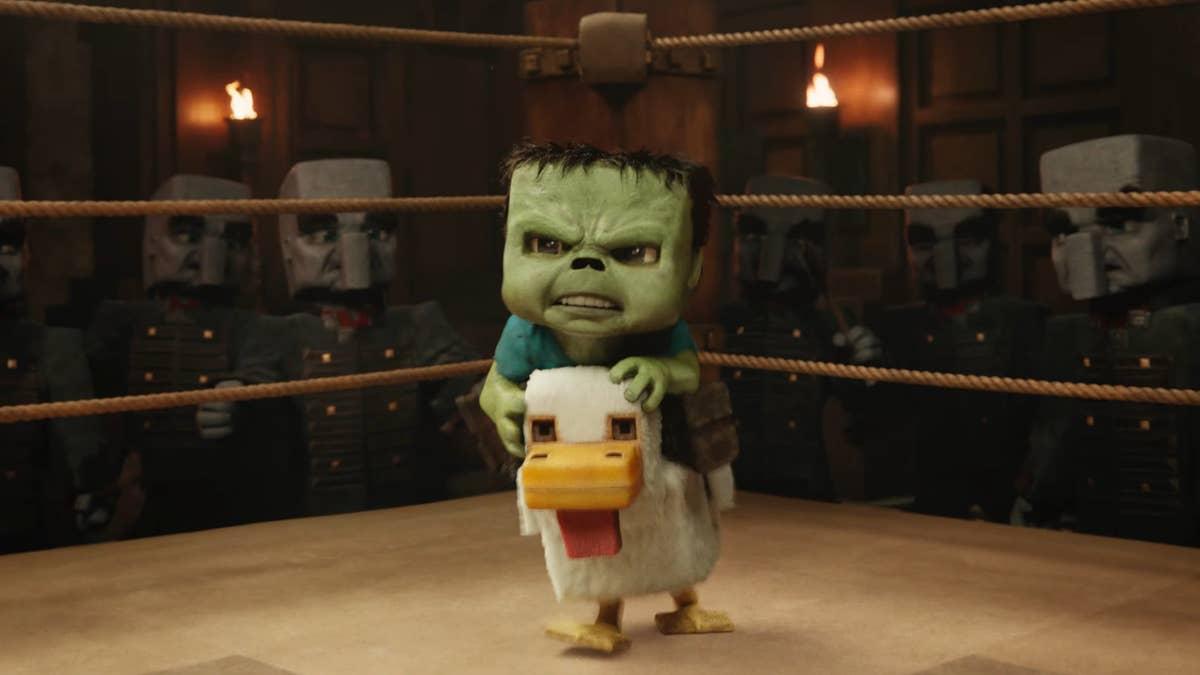 ‘A Minecraft Movie’ Director Enjoys Its Chaotic Chicken Jockey Screenings