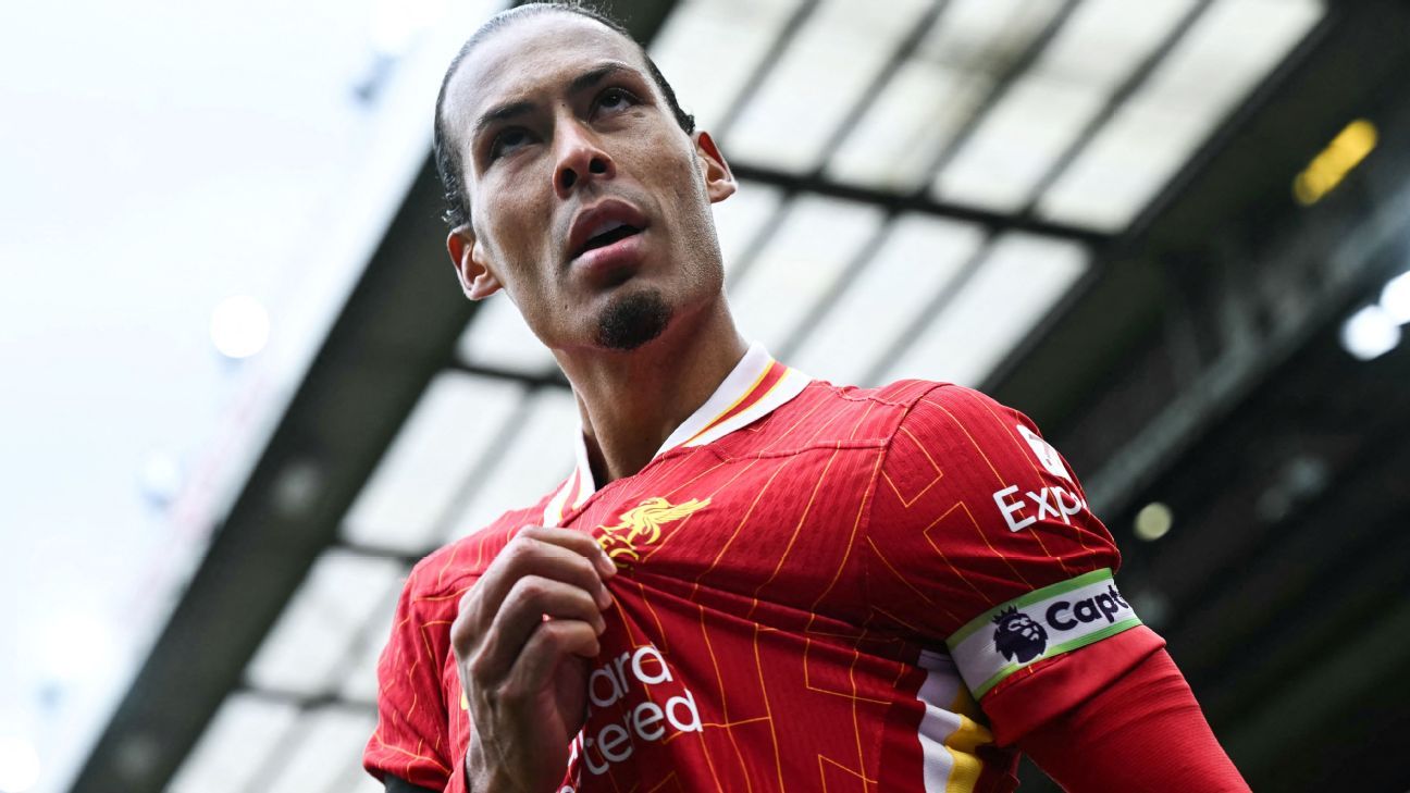 Mohamed Salah makes Virgil van Dijk plea as Liverpool CB hints at new deal