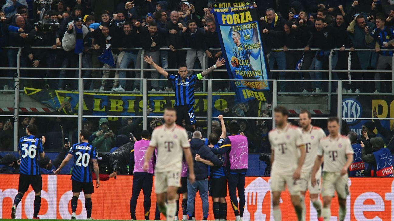 Inter grit past Bayern, but must be better vs. Barcelona