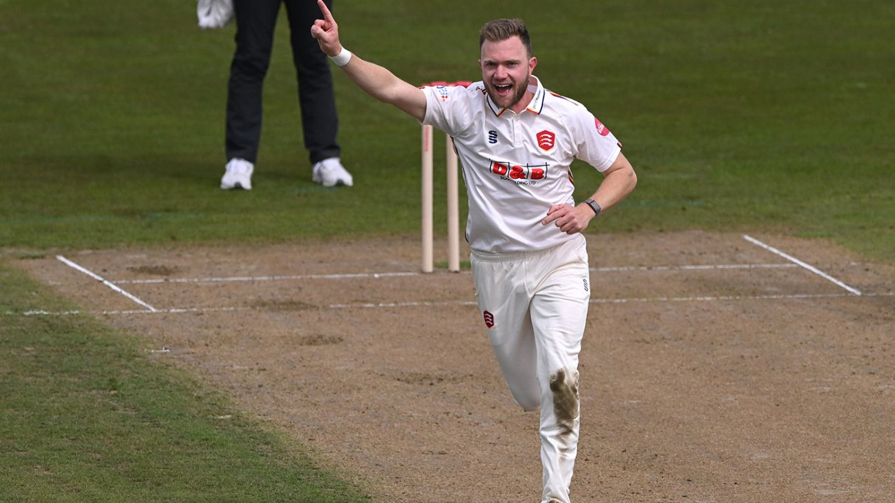 Sam Cook rested by Essex as prospect of England Test debut grows