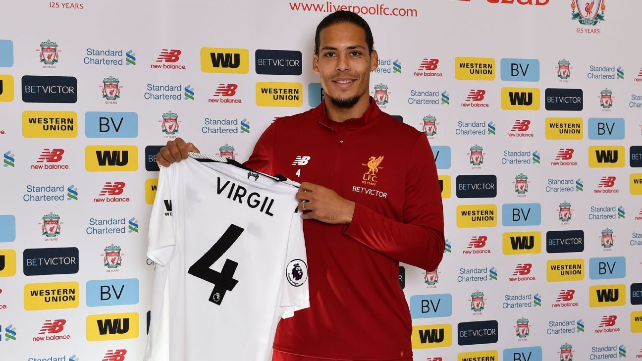 Virgil van Dijk signs new contract: Liverpool captain’s career in pictures