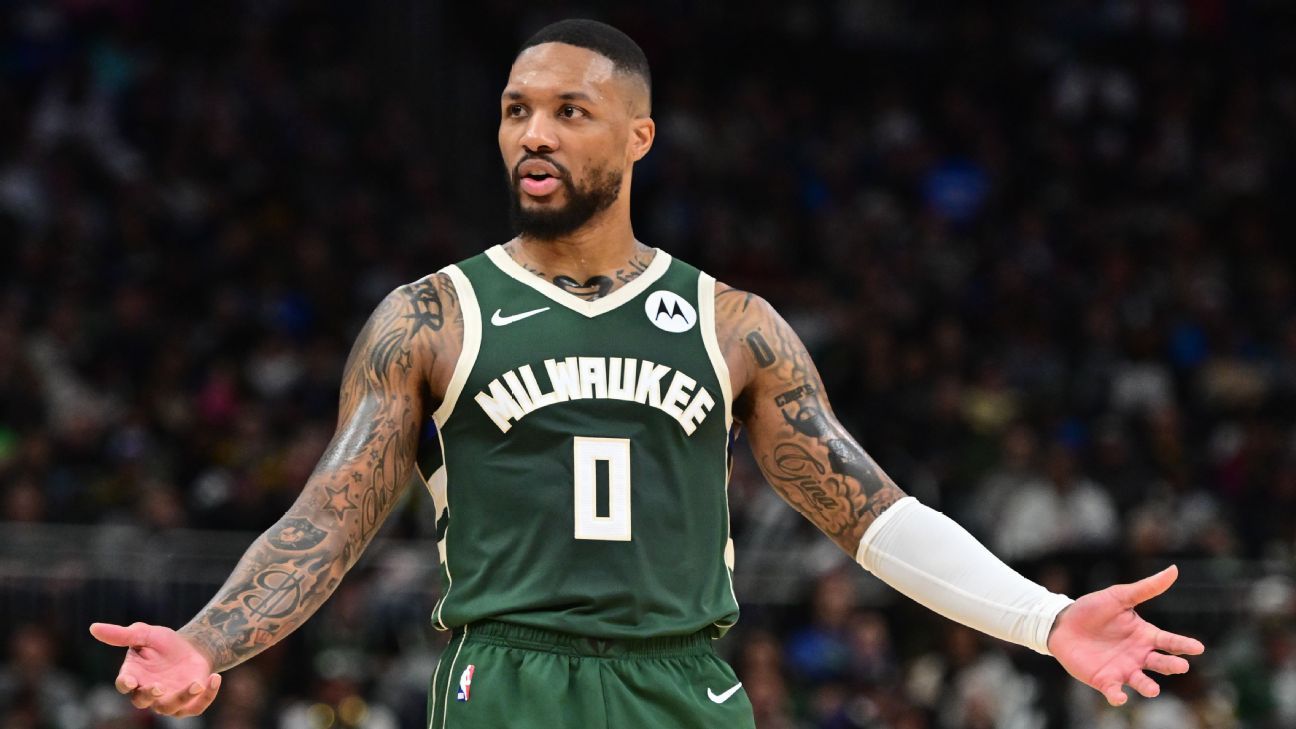 Sources – Damian Lillard cleared of deep vein thrombosis, off blood-thinning meds