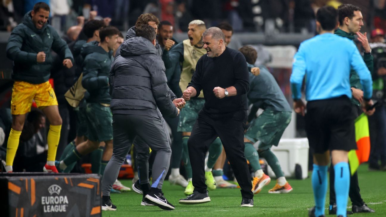 Tottenham into Europa League semis, Postecoglou shushes critics
