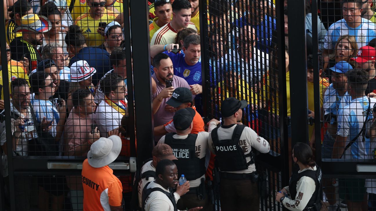 Security failures led to Copa América final chaos – report