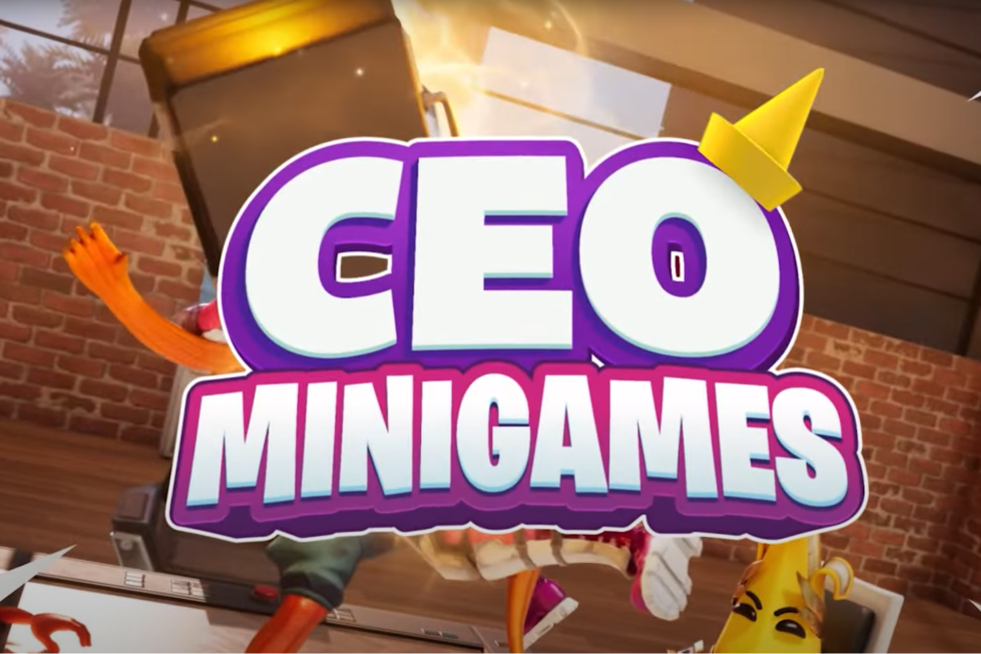 Fortnite Reveals a Jack in the Box Battle Map: CEO Minigames