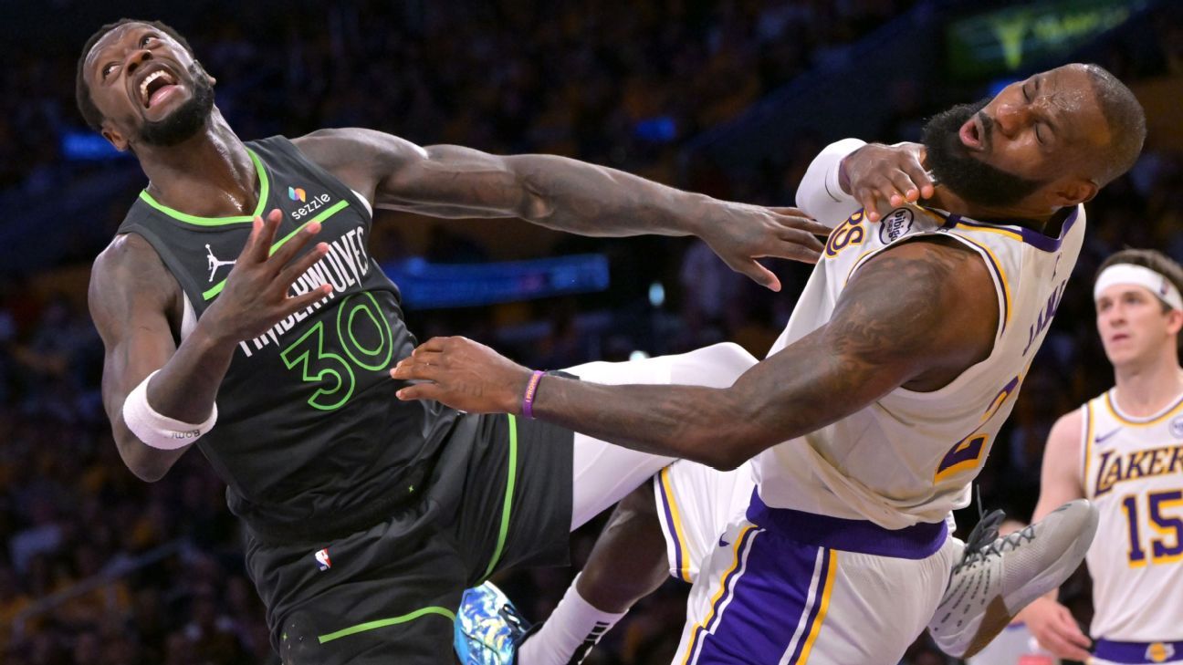 Lakers unprepared for ‘more physical’ Wolves in Game 1 loss