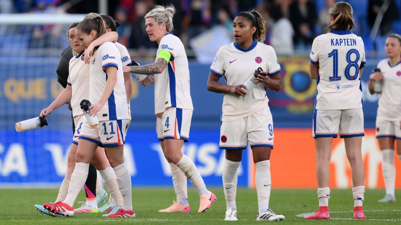 Chelsea’s Champions League hopes look over as Barcelona hit four