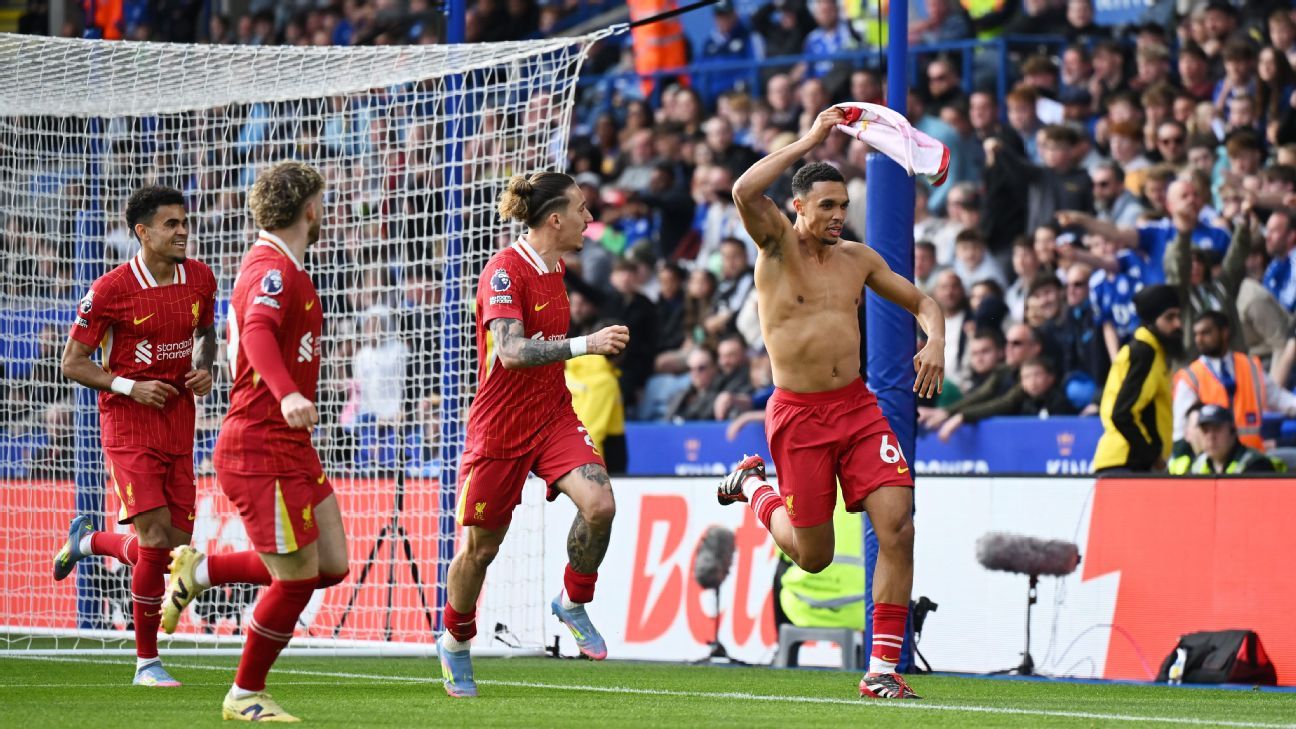 One win from title, Liverpool coronation begins at Leicester