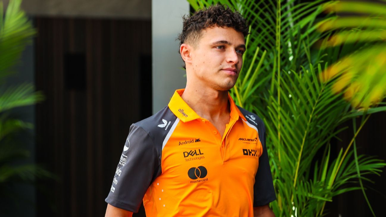 Saudi Arabian GP: Lando Norris says Ferrari ‘just as quick’ as McLaren in races