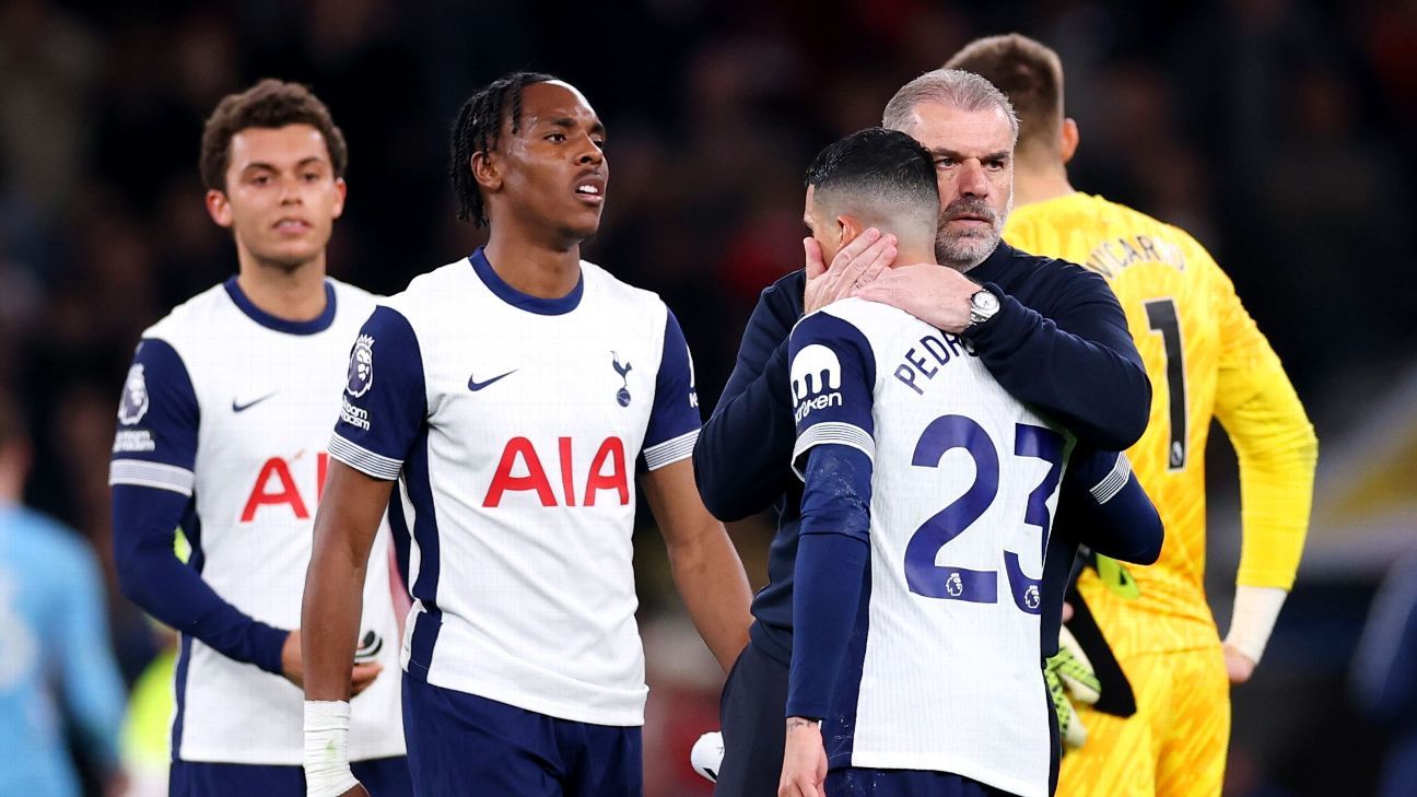 Tottenham’s Ange Postecoglou rues ‘unacceptable’ Forest loss