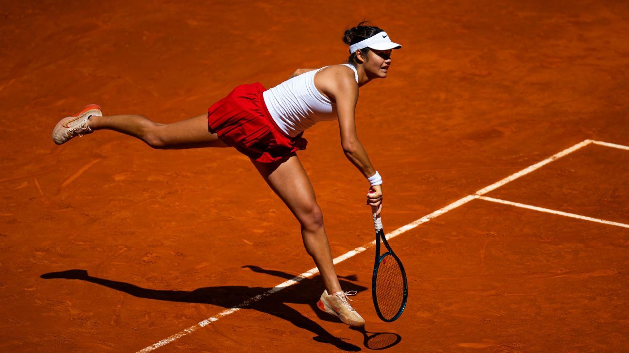 Emma Raducanu beats Suzan Lamens to reach Madrid Open second round