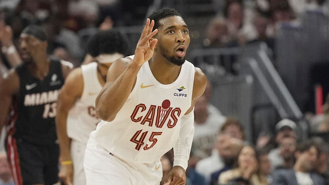 Cavs hold off Heat thanks to Donovan Mitchell’s big finish
