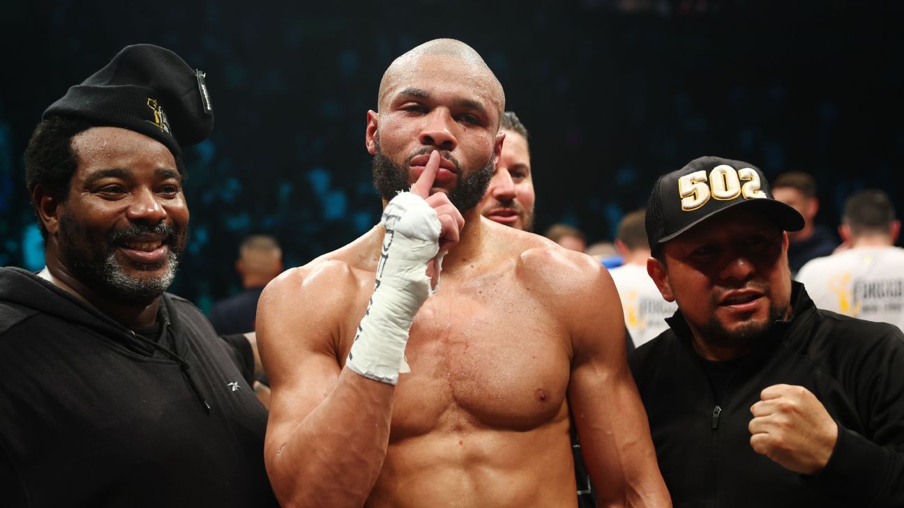 Chris Eubank Jr. gifted jacket featuring blood from former rival
