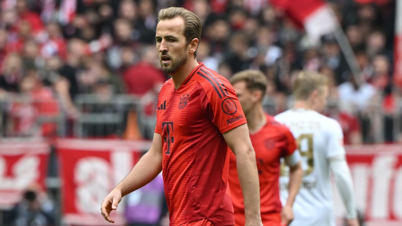 Harry Kane to miss Bayern Munich’s title winning Bundesliga game