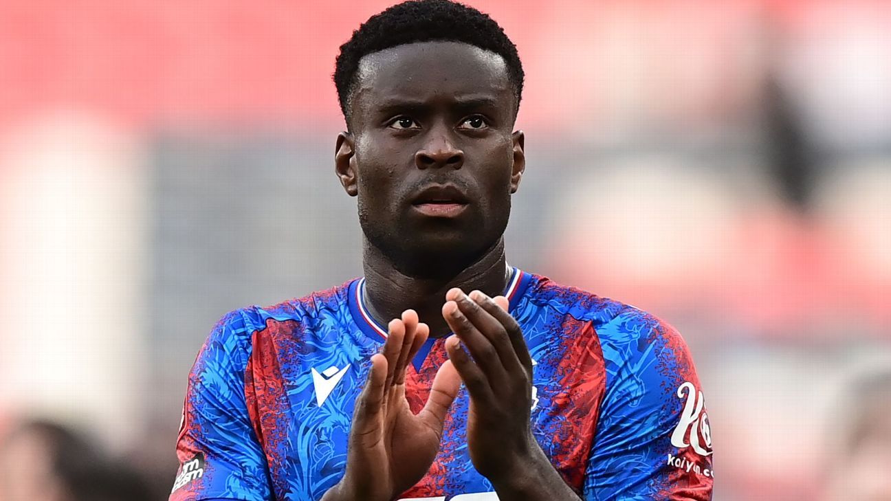 Liverpool submit £35m bid for Palace’s Marc Guéhi – source