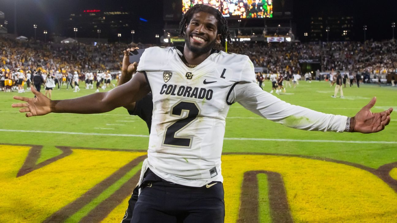 Browns trade up, pick QB Shedeur Sanders in 5th round of NFL draft