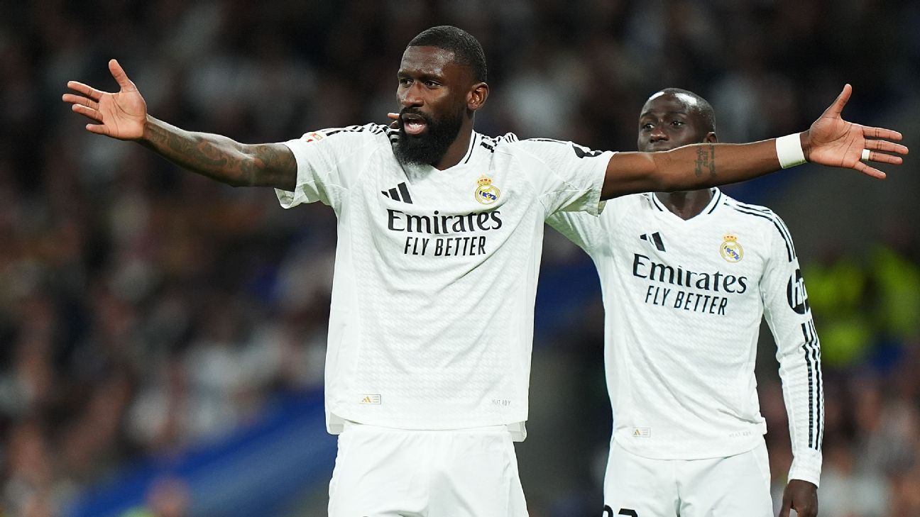 Real Madrid’s Antonio Rüdiger issues apology for Copa del Rey final red card