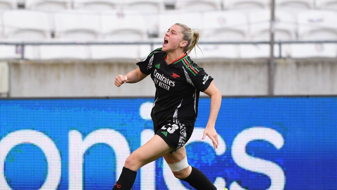 Alessia Russo hails ‘ruthless’ Arsenal in UWCL win against Lyon