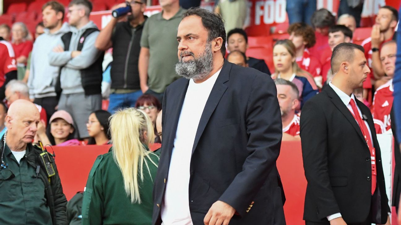 Nottingham Forest owner Evangelos Marinakis steps back from duties