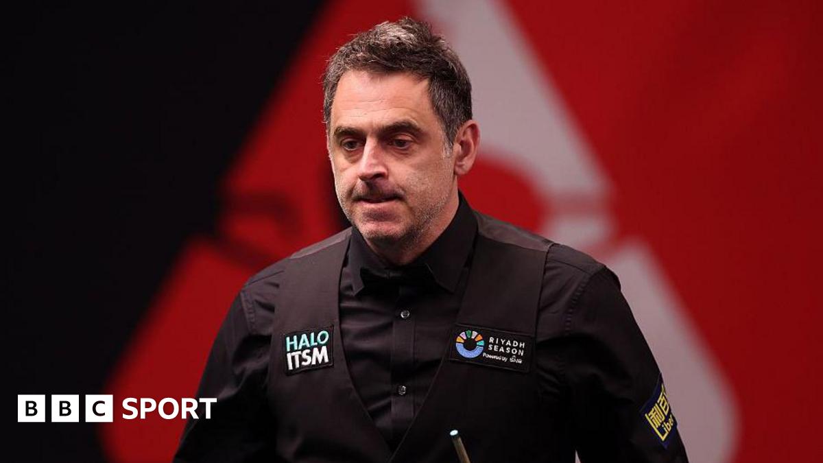 World Snooker Championship 2025: Returning Ronnie O’Sullivan feared Crucible ‘meltdown’