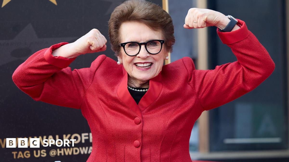 Billie Jean King receives Hollywood Walk of Fame star