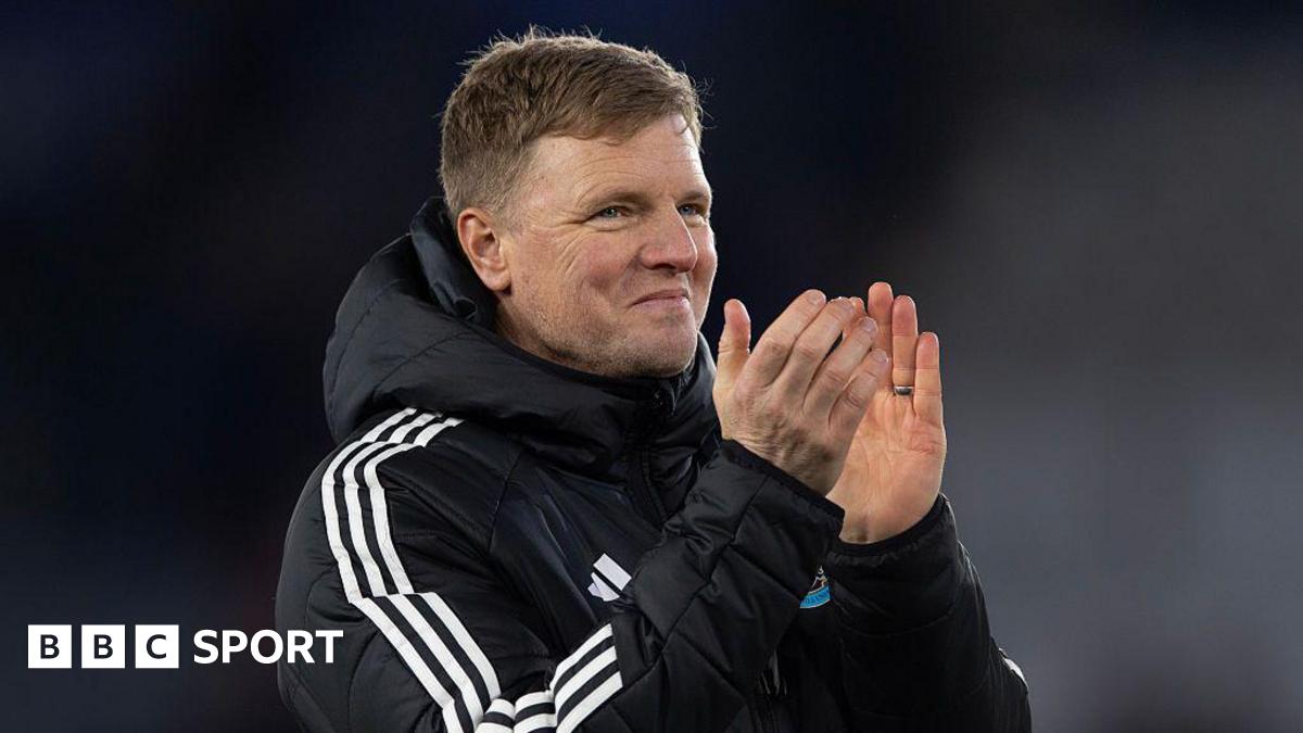 Eddie Howe: Newcastle manager says he is ‘OK’ but ‘not 100%’ after hospital stay with pneumonia