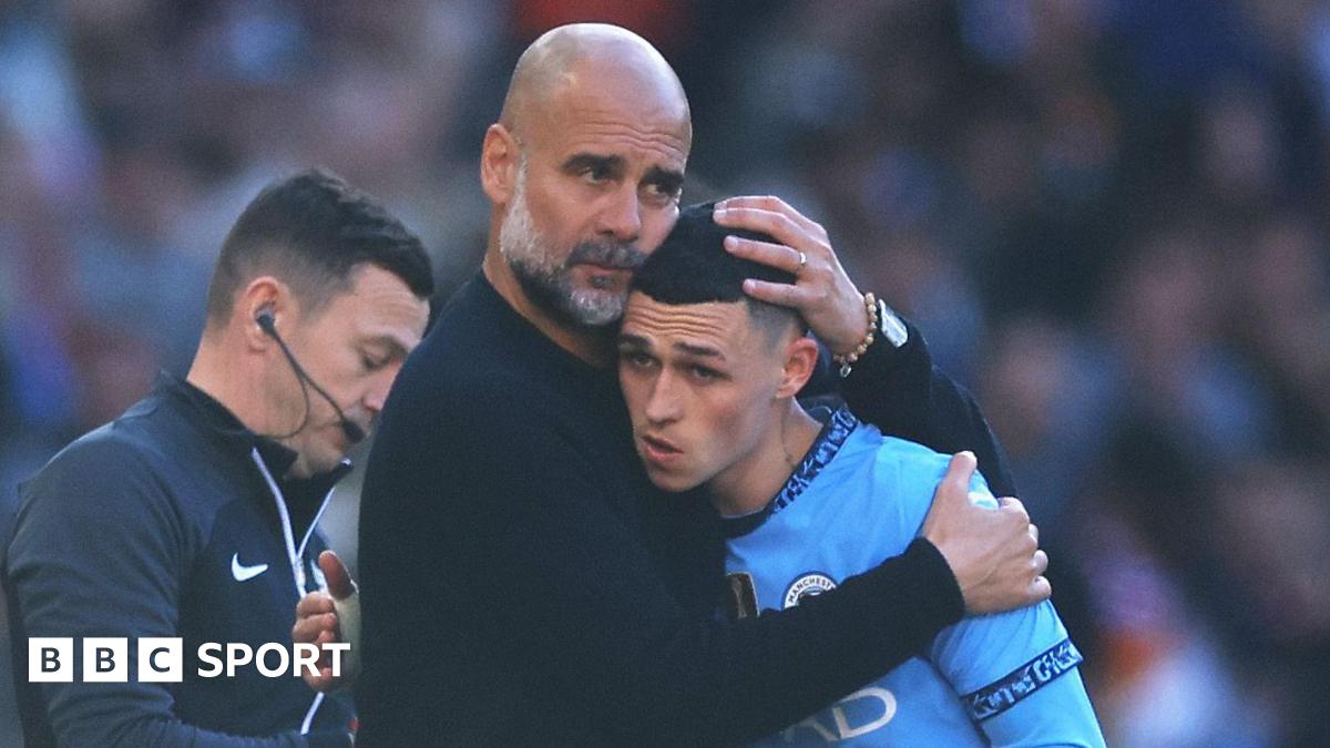 Pep Guardiola: Man City boss says Man Utd fan chants targeting Phil Foden’s mother show ‘lack of class’