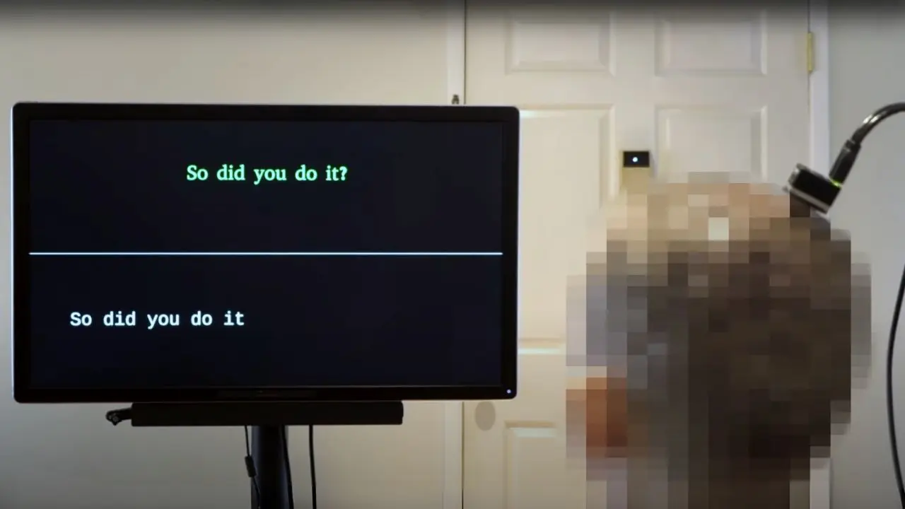 AI system restores speech for paralyzed patients using own voice