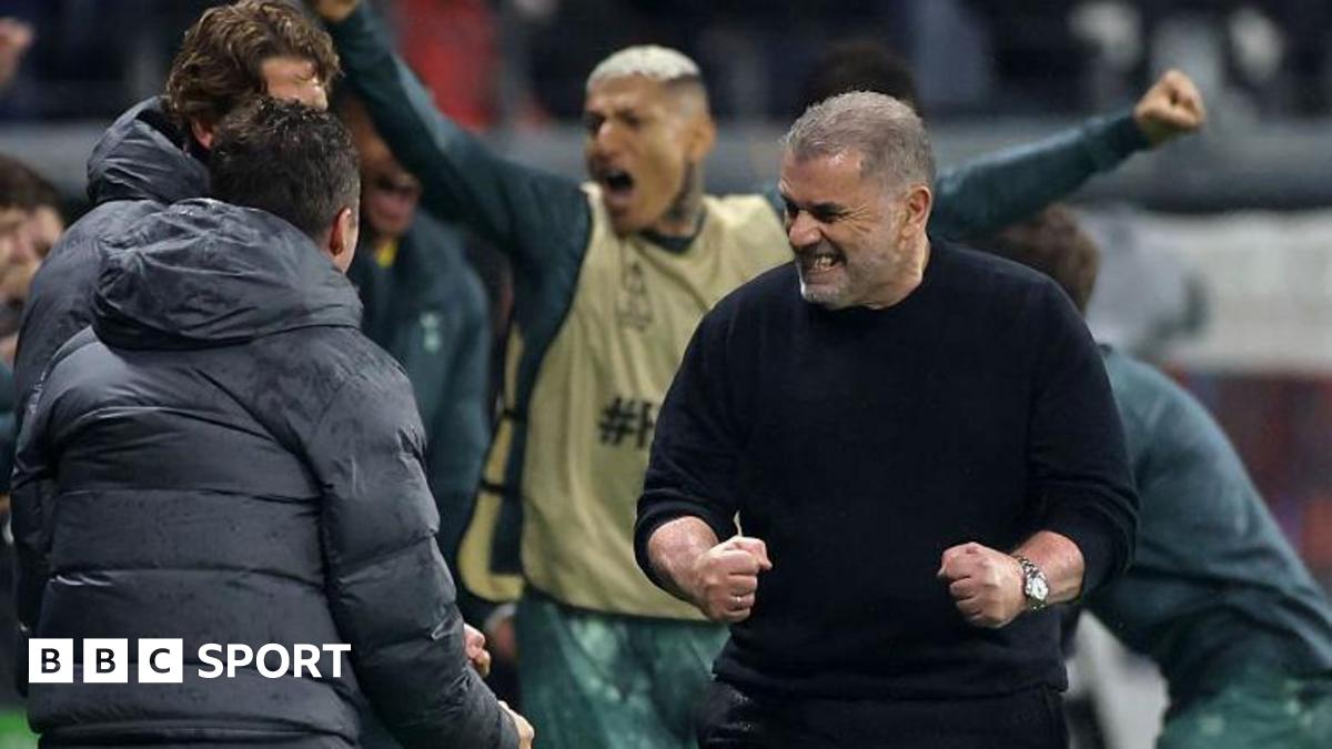 Eintract Frankfurt 0-1 Tottenham: Victory relieves some pressure on boss Ange Postecoglou