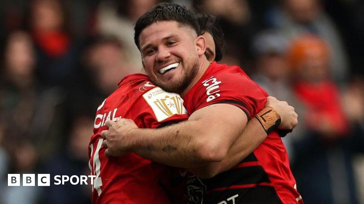 Toulouse 38-15 Sale Sharks: After parachute drama, hosts step up Champions Cup title defence