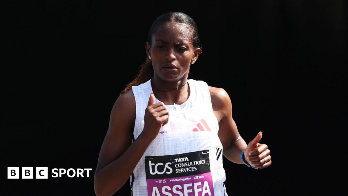 London Marathon 2025 results: Tigst Assefa wins in women’s only world record time