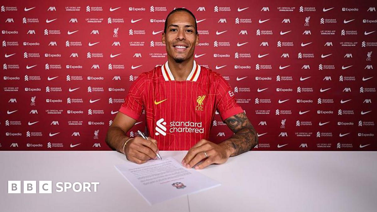 Virgil van Dijk: Liverpool captain signs new deal