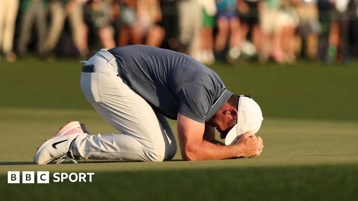 Rory McIlroy wins Masters but had ‘started to wonder’ if he would ever win at Augusta National