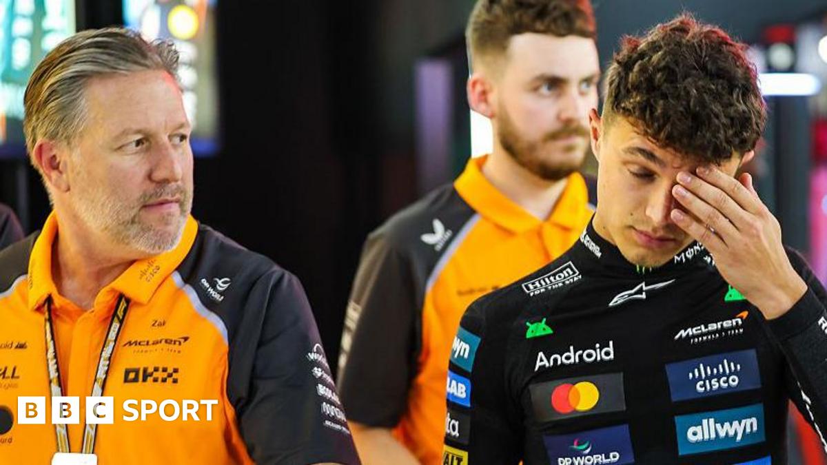 Saudi Arabian GP: Lando Norris pessimistic of podium chances after qualifying crash