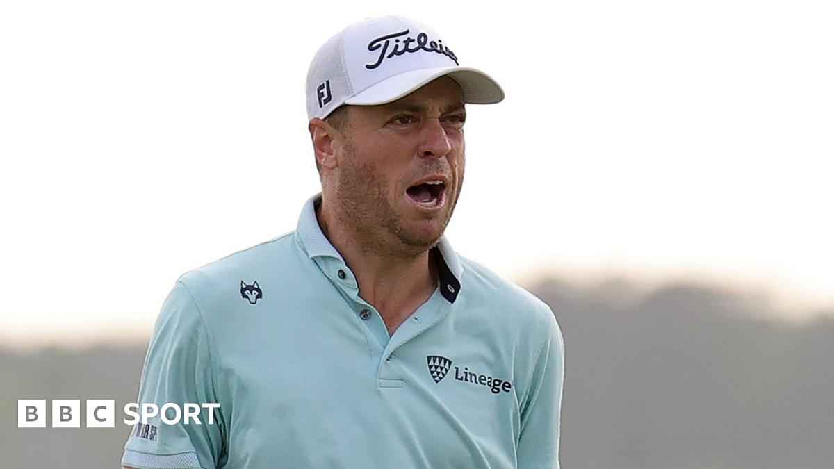 Justin Thomas beats Andrew Novak in play-off to win RBC Heritage title