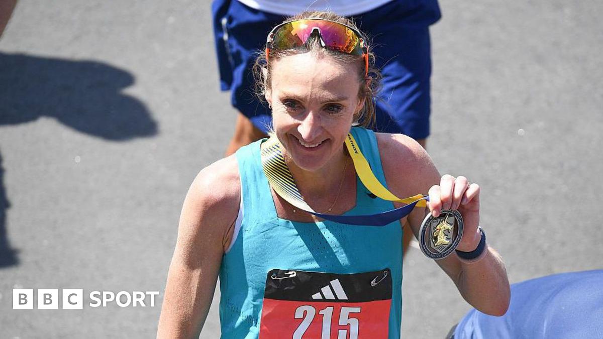 Paula Radcliffe ‘signs out’ from road racing after completing Boston Marathon