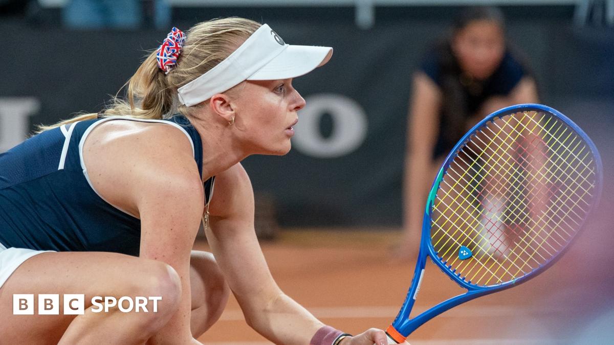 Harriet Dart: Briton makes deodorant comment about opponent Lois Boisson in Rouen Open defeat