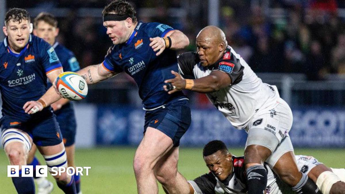 Edinburgh 17-18 Sharks: Makazole Mapimpi’s last-gasp try settles close encounter