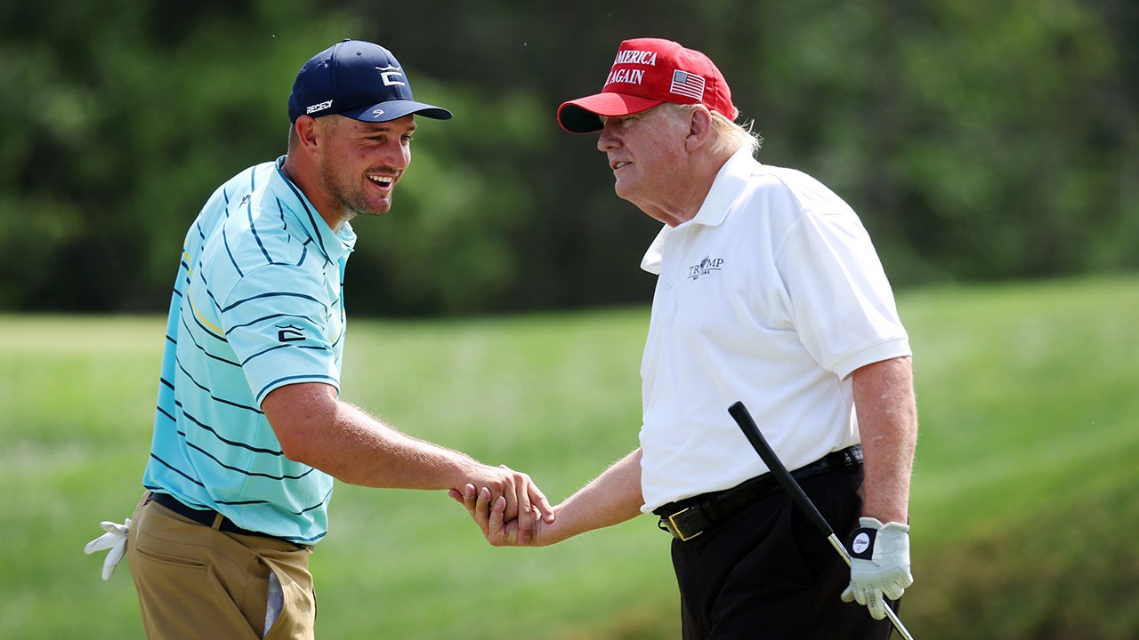 LIV Golf’s Bryson DeChambeau calls Trump a ‘great ambassador’ for the sport