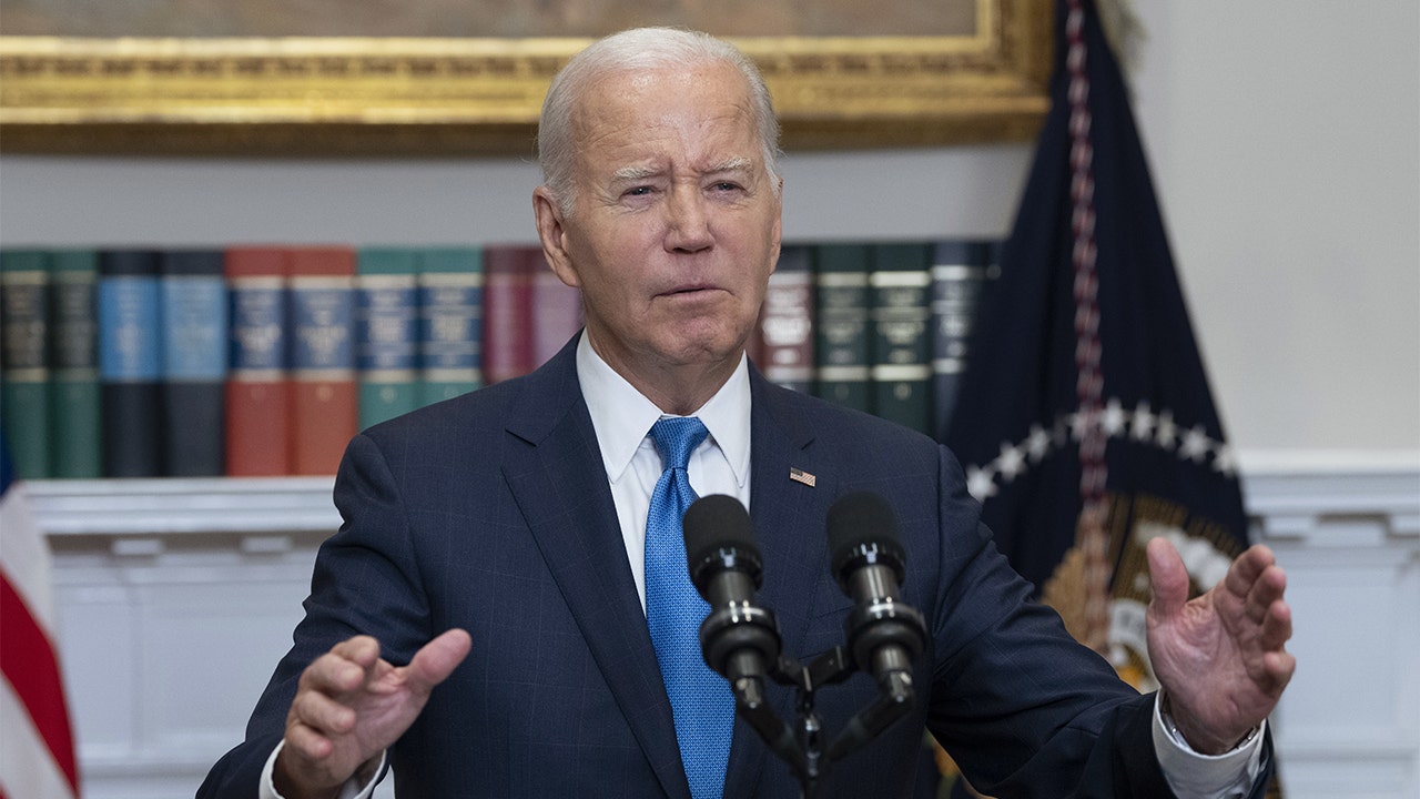 Biden returns to podium for first time to slam Trump’s Social Security plans: ‘Wreck it so they could rob it’