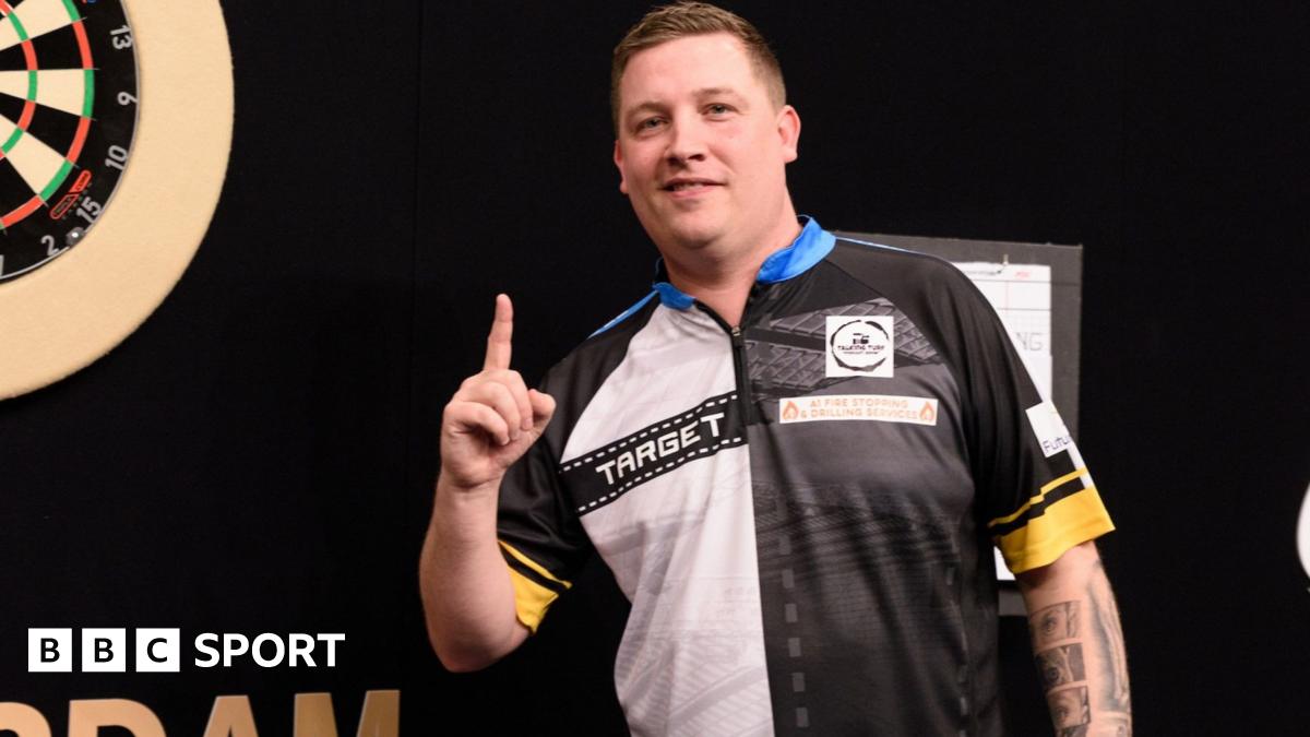 Premier League Darts results: Chris Dobey beats Stephen Bunting in Rotterdam final